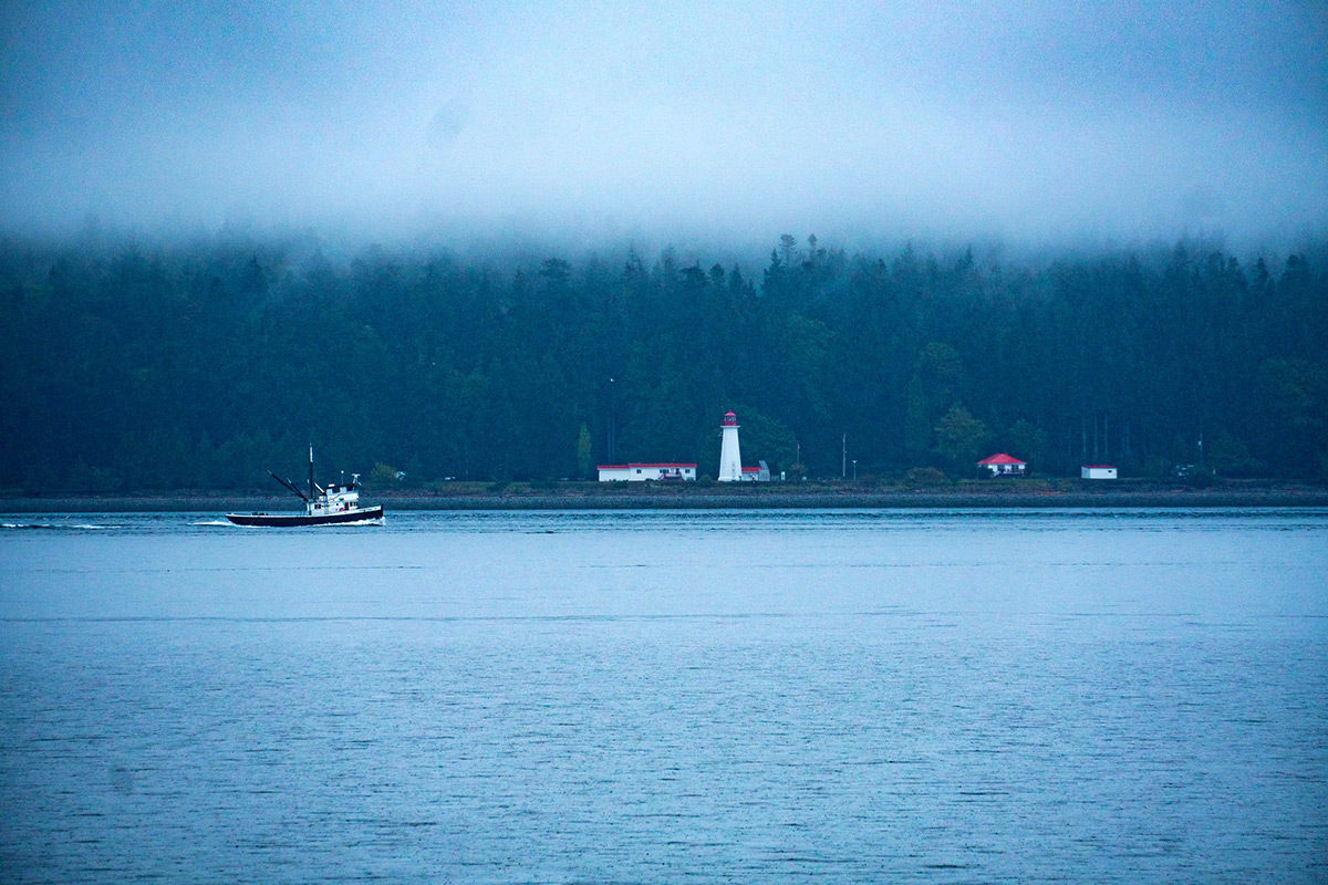 Lighthouse on Quadra Island